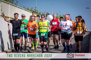 TwoRiverrsmarathon 2022 ochtend